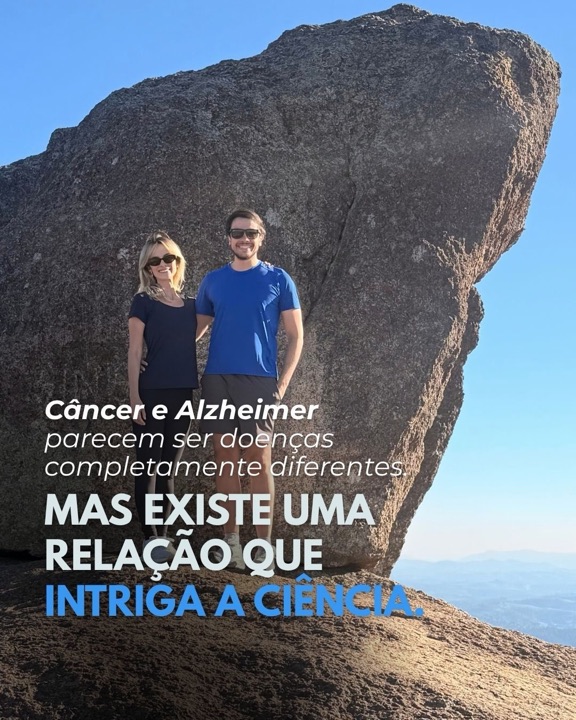 Um oncologista e uma neurologista lendo o mesmo artigo